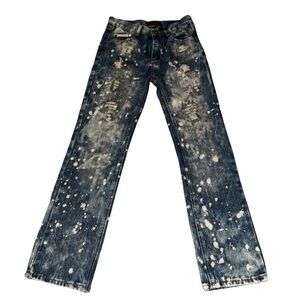 Lion Dynasty raw edge jeans size 12